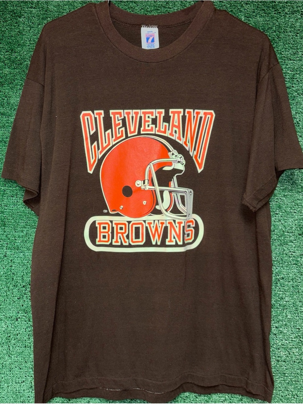 Vintage 90s Cleveland Browns Logo 7 Shirt XL Logo 7 tag
